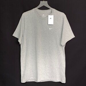 NIKE Men’s Sportswear Club Cotton T Shirt — SMALL — Heather Grey — NWT